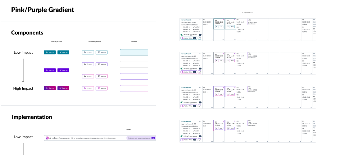 Alloy AI components for scheduling and chat